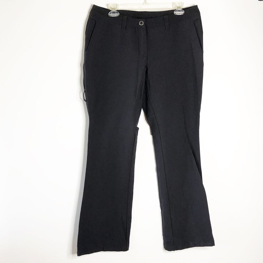 ExOfficio Womens Black Pants Size 8 Stretch Comfort Hiking Camping